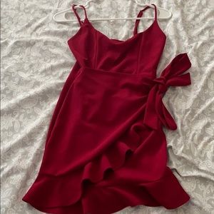 Red dress brand new